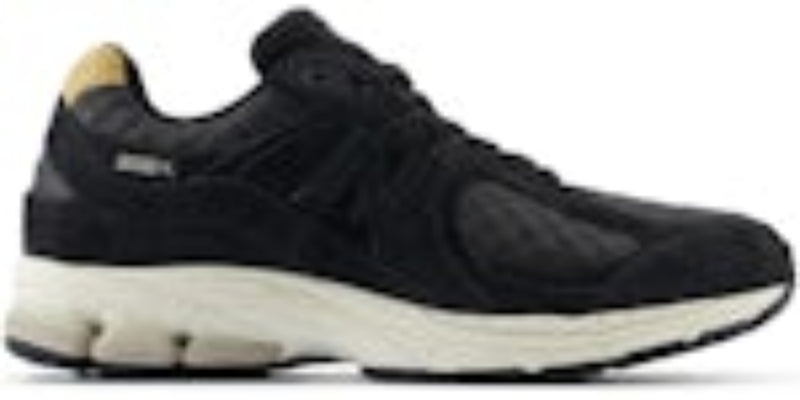 Men's Walking Takkies N 2002R Quilted Black Sneakers Shoes