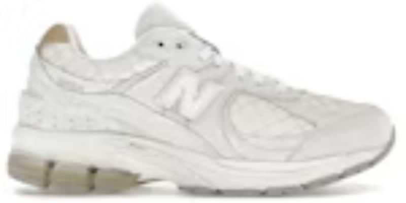 Men's Waterproof Takkies N 2002R Quilted White Sneakers Shoes