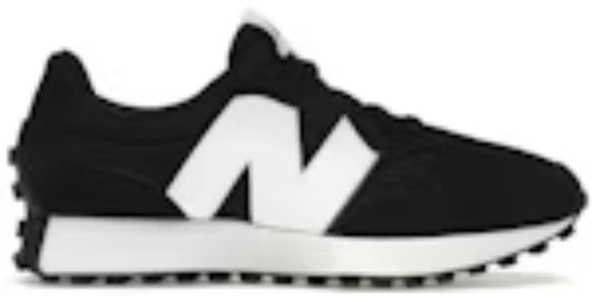 Men's Classic Takkies N 327 Black White N Logo Sneakers Shoes