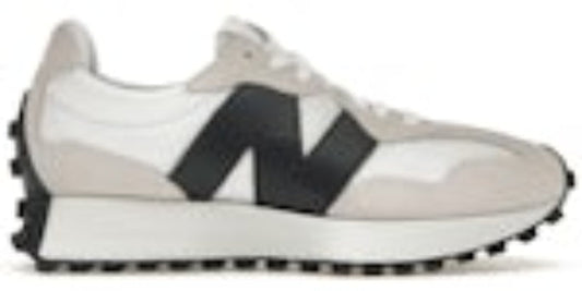 Men's Takkies N 327 White Black Sneakers Shoes