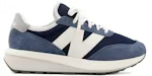 Men's Runner Takkies N 370 Navy White Sneakers Shoes