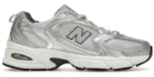 Men's Shoes Takkies N 530 Grey Matter Silver Metallic Sneakers Shoes