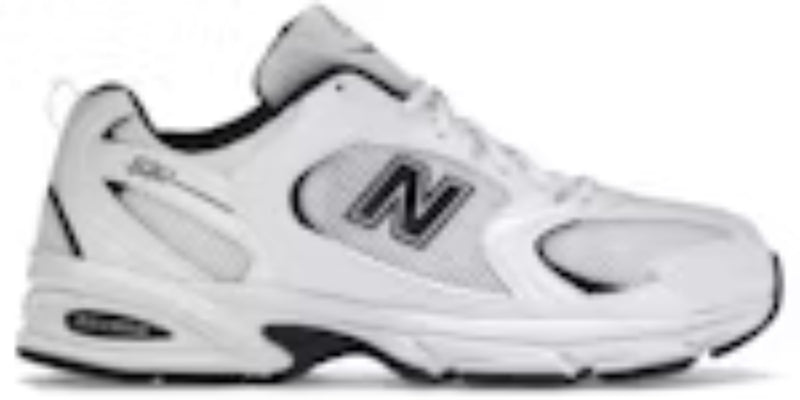 Men's Shoes Takkies N 530 White Black Details Sneakers Shoes