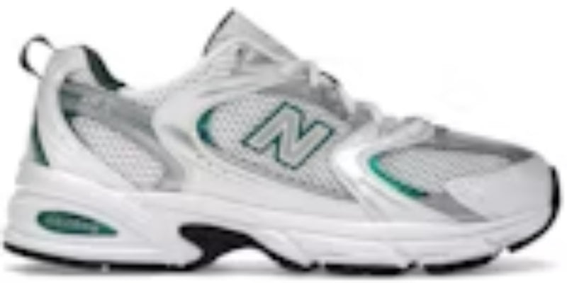 Men's Cheap Takkies Online N 530 White Silver Green Sneakers Shoes