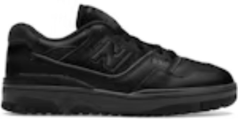 Men's Training Takkies N 550 Triple Black Sneakers Shoes