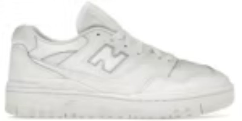 Men's Trending Takkies N 550 Triple White Sneakers Shoes