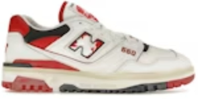 Men's Nice Takkies N 550 Vintage Pack Team Red Sneakers Shoes