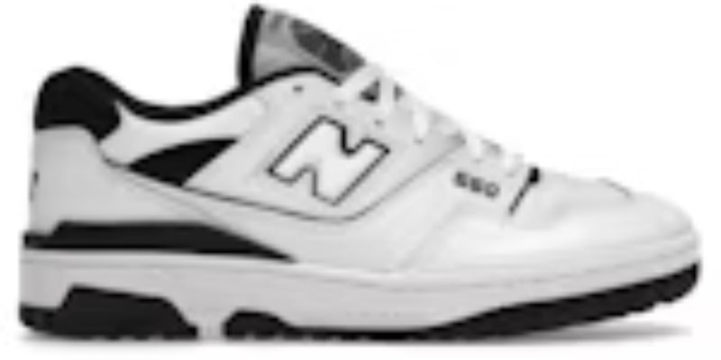 Men's Shoes Takkies N 550 White Black Sneakers Shoes