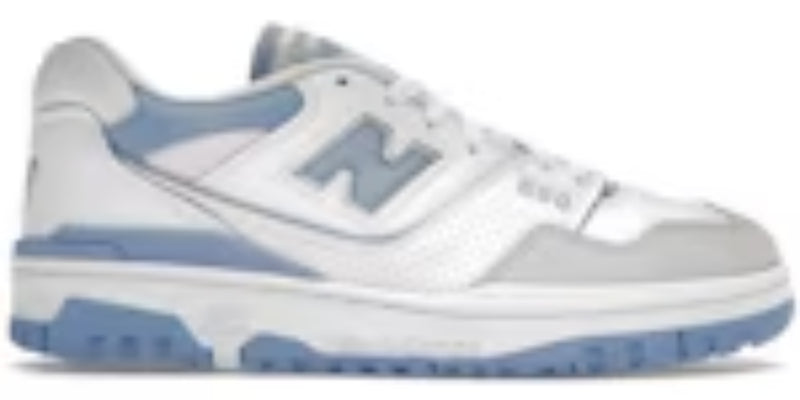 Men's Slip On Takkies N 550 White Blue Haze Rain Cloud Sneakers Shoes