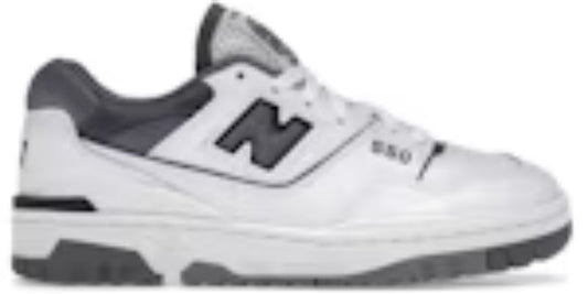 Men's Best Takkies N 550 White Grey Dark Grey Sneakers Shoes