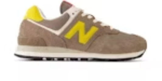 Men's Takkies Online Shopping N 574 Mushroom Ginger Lemon Sneakers Shoes