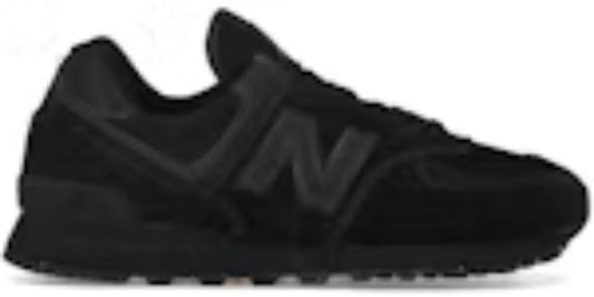Men's Cheap Takkies N 574 Triple Black Sneakers Shoes