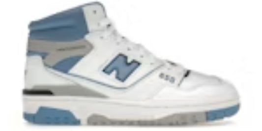 Men's Classic Takkies N 650 White Heritage Blue Sneakers Shoes