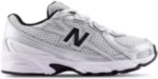 Men's Shoes Takkies N 740 Bungee Lace Grey Black PS Sneakers Shoes