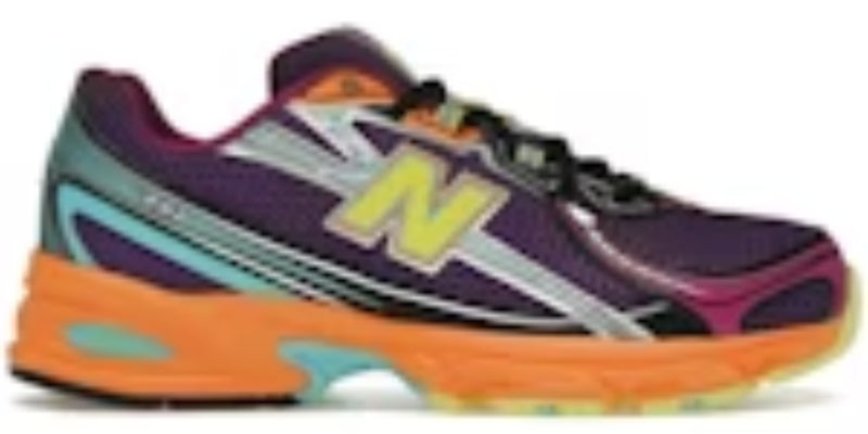 Men's Cute Takkies N 740v2 Concord Grape Sun Glow Sneakers Shoes