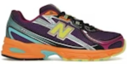 Men's Cute Takkies N 740v2 Concord Grape Sun Glow Sneakers Shoes