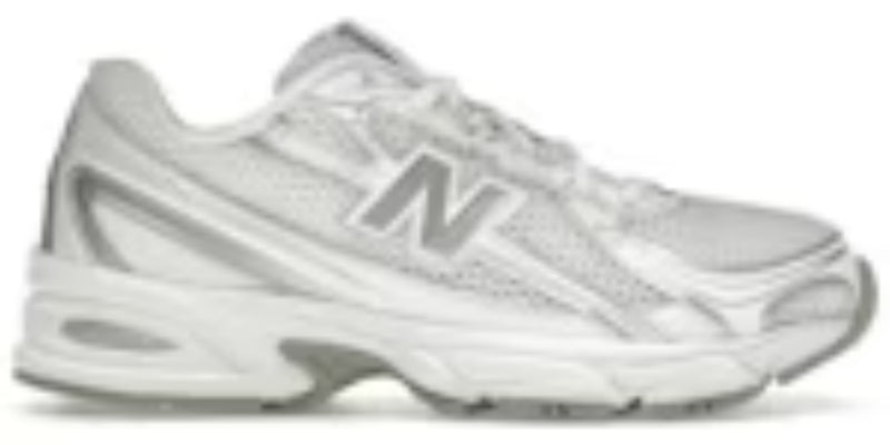 Men's Slip On Takkies N 740v2 White Silver Reflection Sneakers Shoes