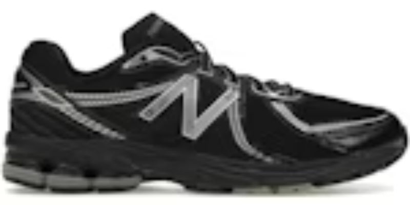Men's Best Takkies N 860v2 Black Silver Sneakers Shoes