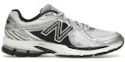 Men's Best Takkies Running N 860v2 Black White Silver Sneakers Shoes