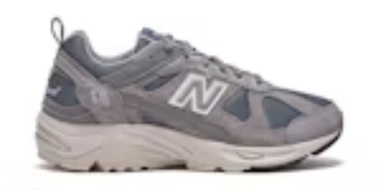 Men's Different Takkies N 878 Grey Cream Sneakers Shoes