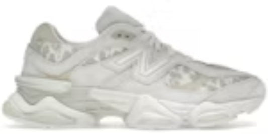 Men's Waterproof Takkies N 9060 Cream Leopard Sneakers Shoes