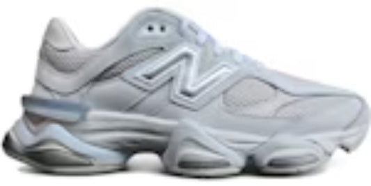 Men's Takkies N 9060 Grey Metallic Silver Sneakers Shoes