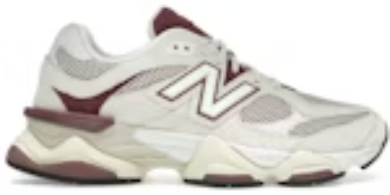 Men's Waterproof Takkies N 9060 Linen Burgundy Sneakers Shoes