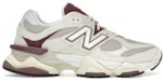 Men's Waterproof Takkies N 9060 Linen Burgundy Sneakers Shoes