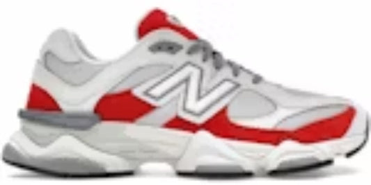 Men's Beautiful Takkies N 9060 White Red Sneakers Shoes