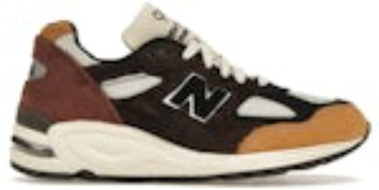 Men's Takkies Sale N 990v2 MiUSA Season 2 Brown Sneakers Shoes