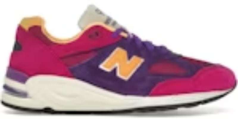 Men's Cheap Takkies N 990v2 MiUSA Teddy Santis Purple Yellow Sneakers Shoes