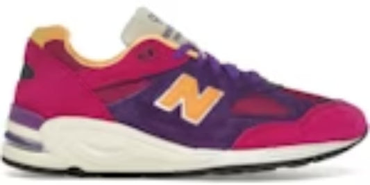 Men's Cheap Takkies N 990v2 MiUSA Teddy Santis Purple Yellow Sneakers Shoes
