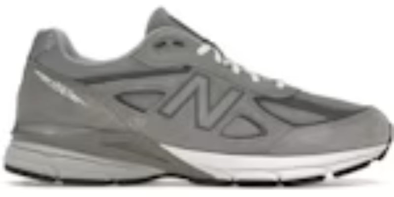 Men's Colourful Takkies N 990v4 MiUSA Grey Silver Sneakers Shoes