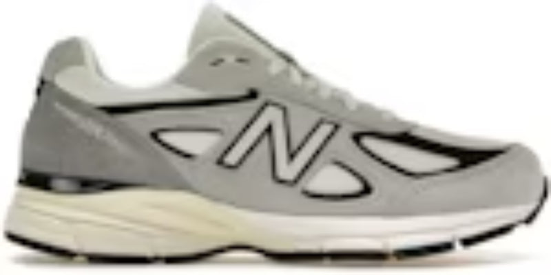 Men's Takkies N 990v4 MiUSA Teddy Santis Grey Black Cream Sneakers Shoes