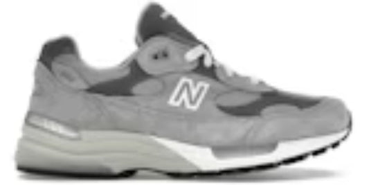 Men's Takkies N 992 MiUSA Grey Silver Metallic Sneakers Shoes