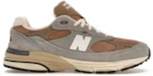 Men's Comfortable Takkies N 993 Teddy Santis MiUSA Sadow Grey Driftwood Sneakers Shoes