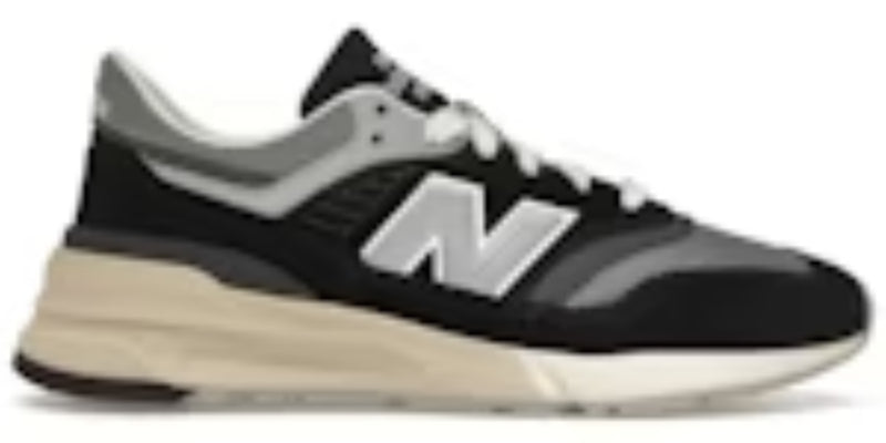 Men's Slip On Takkies N 997R Black Grey Sneakers Shoes