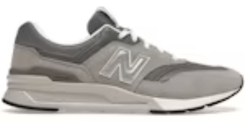 Men's Takkies N 997 Grey Silver Sneakers Shoes
