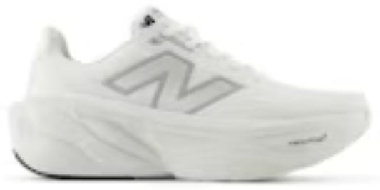 Men's Takkies N Fresh Foam X More v5 White Reflection Silver Metallic Sneakers Shoes