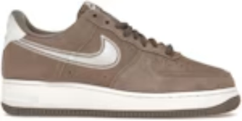 Mens Air Cusion 1 Low 07 LV8 Mink Brown Embroidered Swoosh Takkies Shoes Shoes Sneakers