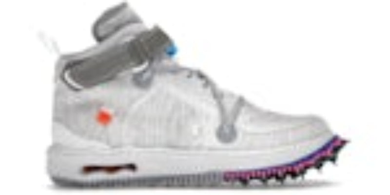 Mens Air Cusion 1 Mid Off-White White Cool Takkies Shoes Sneakers