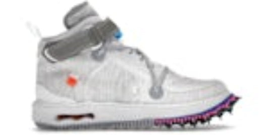 Mens Air Cusion 1 Mid Off-White White Cool Takkies Shoes Sneakers