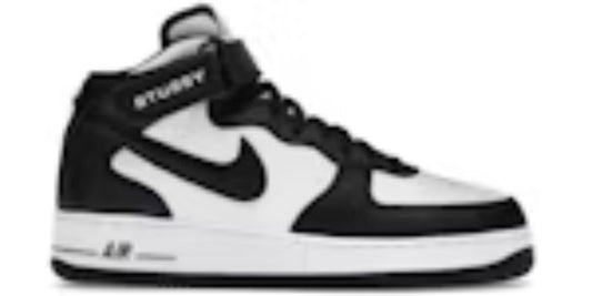 Mens Air Cusion 1 Mid Stussy Light Bone Black Takkies Online Shopping Shoes Sneakers