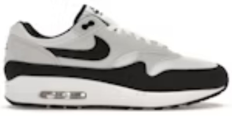 Mens Air Cusion 1 White Black Walking Takkies Shoes Sneakers