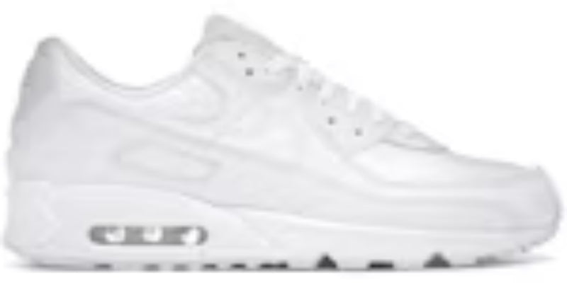 Mens Air Cusion 90 Leather Triple White Best Running Takkies Shoes Sneakers