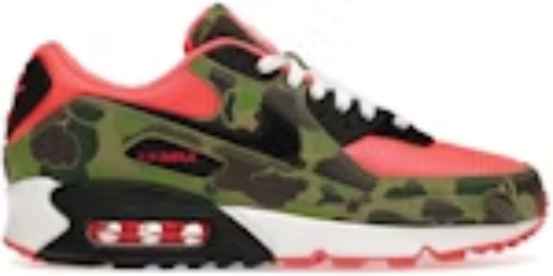 Mens Air Cusion 90 Reverse Duck Camo Takkies Shoes Shoes Sneakers