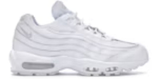 Mens Air Cusion 95 Essential White Grey Fog Best Running Takkies Shoes Sneakers