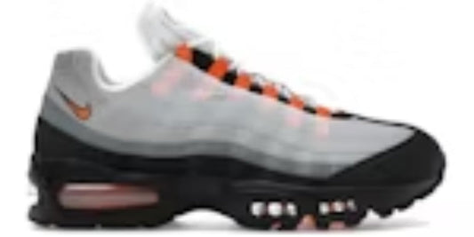 Mens Air Cusion 95 OG Big Bubble Bright Mandarin 2025 Training Takkies Shoes Sneakers