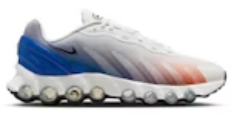 Mens Air Cusion Dn8 Summit White Vivid Orange Comfortable Takkies Shoes Sneakers