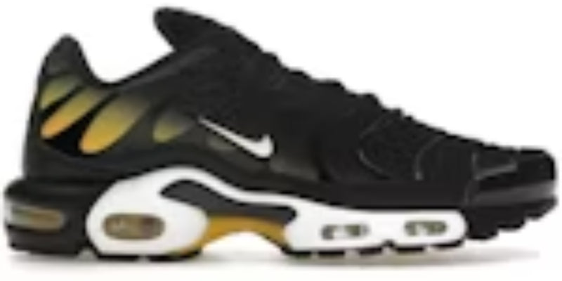 Mens Air Cusion Plus Black University Gold White Takkies Shoes Sneakers